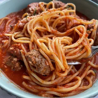 Spaghetti Con Polpette