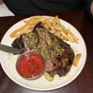 Grilled NY "Steak Frites"