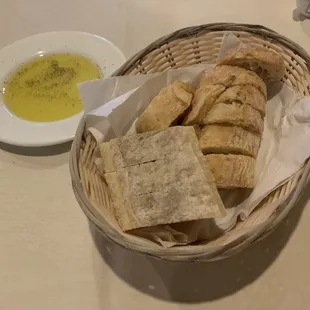 Complimentary bread