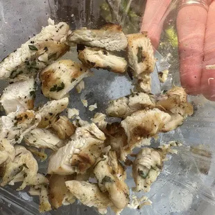 Grilled chicken