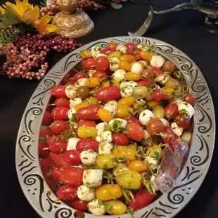 Delicious Caprese Skewers