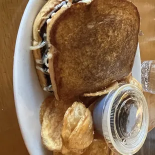 Adult grilled cheese