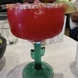 Prickly pear margarita