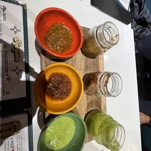 Salsa selection is amazing!