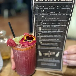 Raspberry Margarita (Made Special by Rebecca)