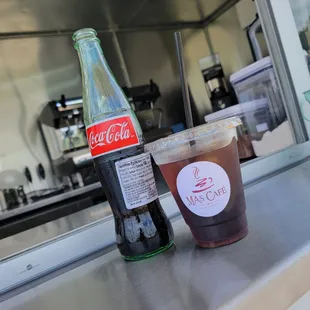 Cold Brew with Mexi-coke is a must try!