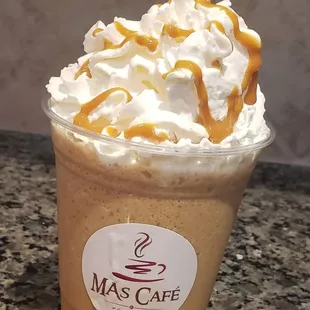 Try our delicious Tres Leches Frappe! This is to die for!