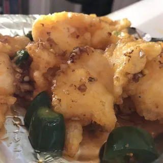 62. Deep fried spicy fish fillet