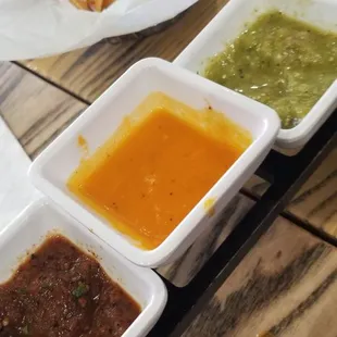 Salsa Trio and Chips
