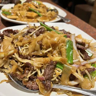Beef 7. Stir Fried Chow Fun with Beef