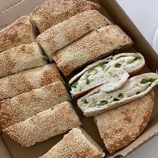 Sesame Bread with Green Onion