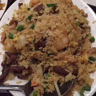 Three Flavor Spicy Curry Fried Rice