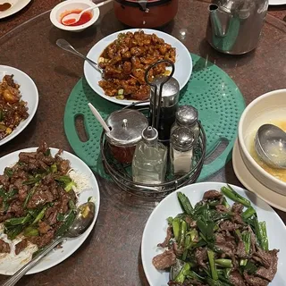 Beef w.Green Onions