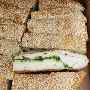 Thick 5. Sesame Bread with Green Onion