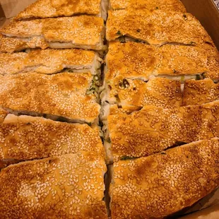 Sesame bread with green onion