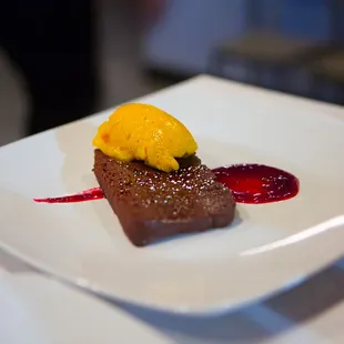 dessert, food