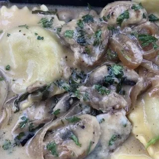 MUSHROOM RAVIOLI