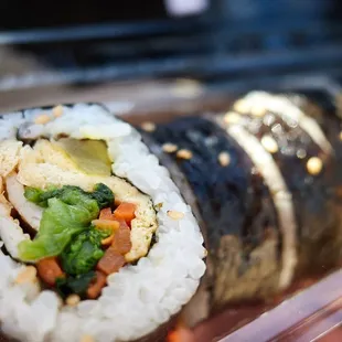 Vegetable kimbap