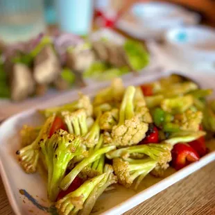 Dry Pot Cauliflower- comes with a lovely sauce and is absolutely delicious!