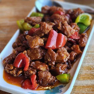 Sweet and sour chicken