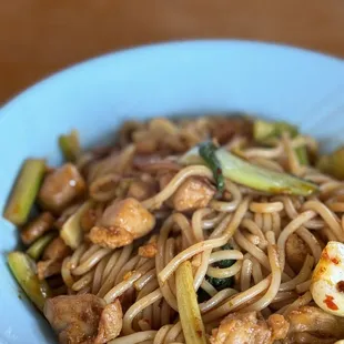 Spicy Stir Fry Rice noodles