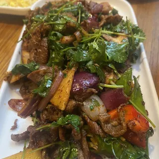 Stir-Fried Lamb With Cumin