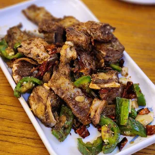 Spicy Lamb Steak Stir-Fry