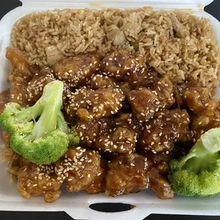 Sesame Chicken (lunch special)