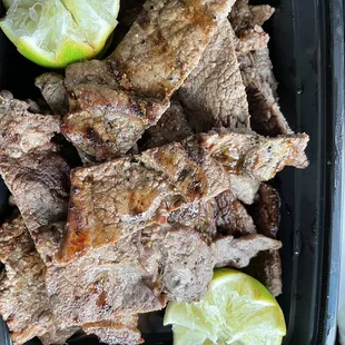 Carne asada strips