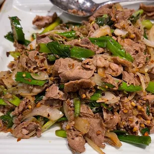 Spicy Lamb with Cumin