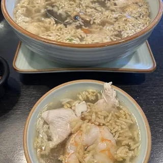 8. Sizzling Rice Soup