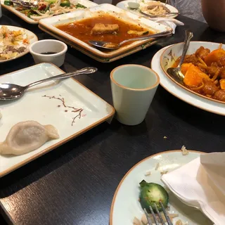 114. Bean with Salted Vegetables & Tofu Wrappers