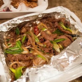 57. Lamb with Green Onions