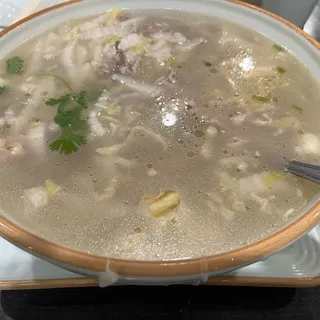 11. Lamb with Chinese Pickled Cabbage Soup