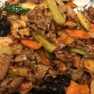 60. Lamb with Spicy Garlic Sauce