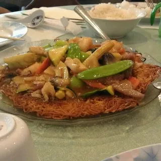 146. Hong Kong Style Pan Fried Noodles