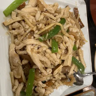 76. Shredded Chicken with Jelly Fish