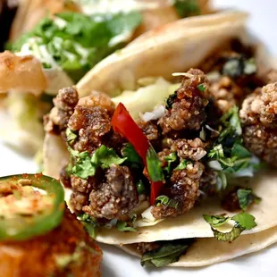 tacos, food