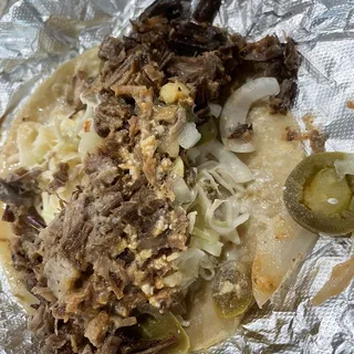 Hickory-Smoked Brisket Taco