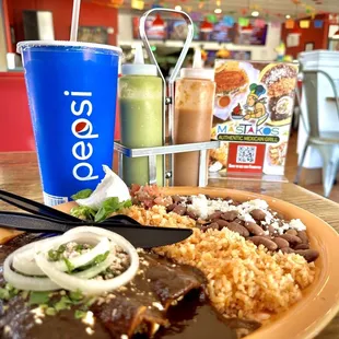 Chicken Enchiladas with Mole