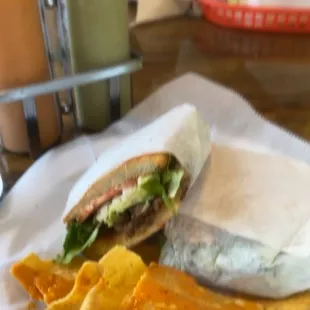 Torta Méxicana de Asada.