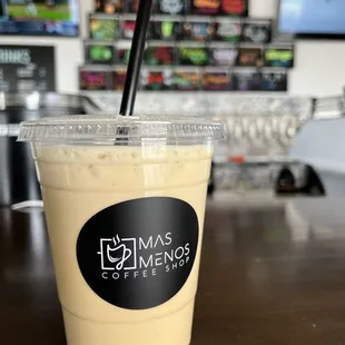 Iced Hazelnut Latte To-Go