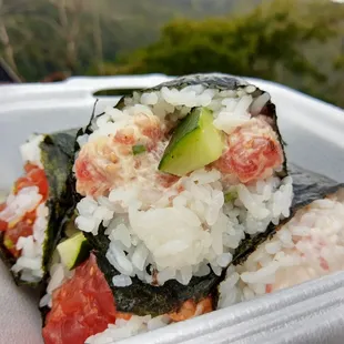 Best temaki -- so tasty, fluffy and fresh