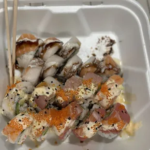 Last Samurai &amp; Candy Cane Roll