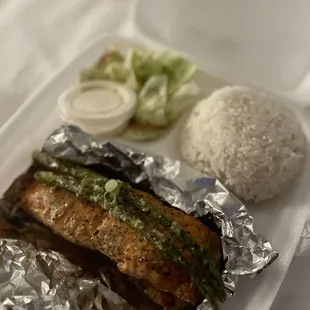 Italian Salmon Teriyaki