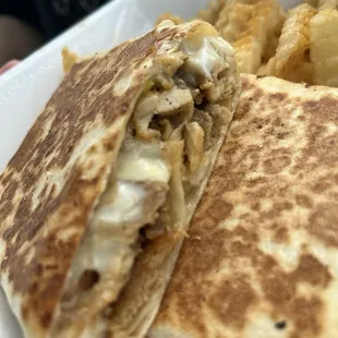 Chicken shawarma. Stuffed so full