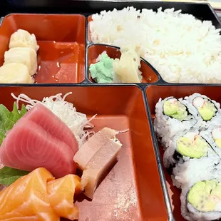 Bento D: Sashimi
