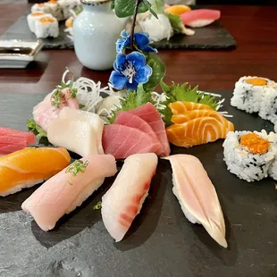 Sushi and Sashimi for 1