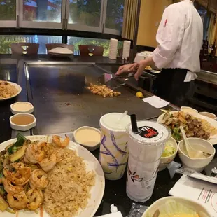 Shrimp Hibachi