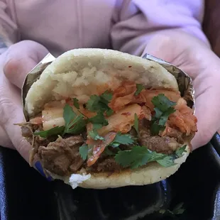 Spicy Pork Arepa
